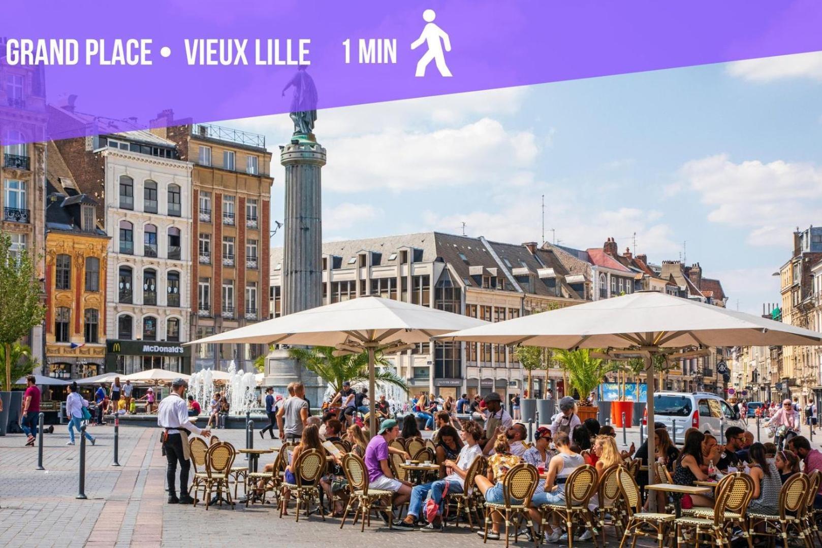 Superbe Appartement Sur La Grand Place, Avec Vue ! Lille Eksteriør bilde